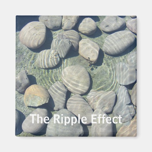 Aimant Ondes sur l'eau (Devant)