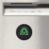 Aimant One Lucky Teacher Irish Rainbow St Patrick’s Day (In Situ (Lave-vaisselle))