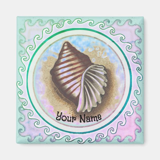 Aimant One seashell (Devant)