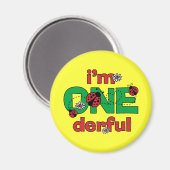 Aimant ONEderful Ladybug 1er anniversaire (Recto/Verso)