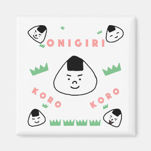Aimant Onigiri Koro Koro (les boules de riz roulantes)