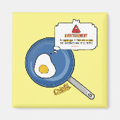 Aimant ONIVA ! Oeuf (Devant)