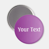Aimant ONLY COLOR gradients plum (Recto/Verso)