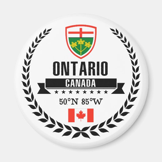Aimant Ontario (Devant)