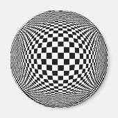 Aimant Op. Art (Devant)
