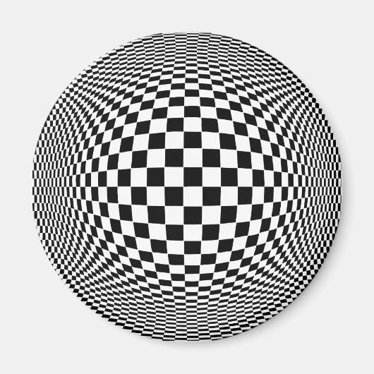 Aimant Op. Art (Devant)
