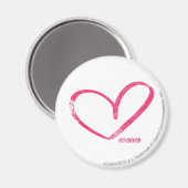 Aimant OpenHeart Magenta (Recto/Verso)