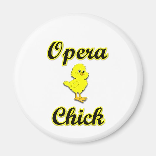 Aimant Opéra Chick (Devant)