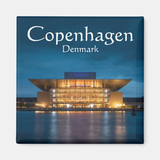 Aimant Opéra de Copenhague (Devant)