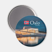 Aimant Opéra d'Oslo (Recto/Verso)