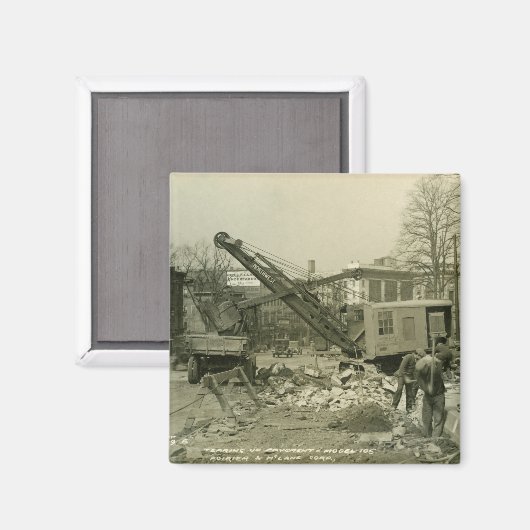 Aimant OPÉRATEUR DE CÂBLES DE CRANE DU Nord-Ouest EXPLOIT (Recto/Verso)