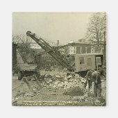 Aimant OPÉRATEUR DE CÂBLES DE CRANE DU Nord-Ouest EXPLOIT (Devant)