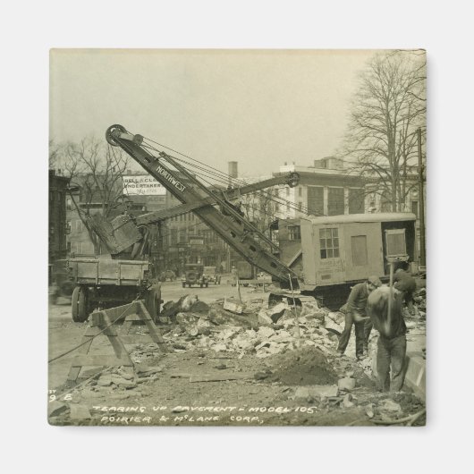 Aimant OPÉRATEUR DE CÂBLES DE CRANE DU Nord-Ouest EXPLOIT (Devant)