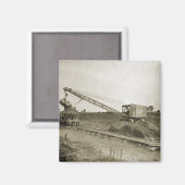 Aimant OPÉRATEUR DE CÂBLES DE CRANE DU Nord-Ouest EXPLOIT (Recto/Verso)