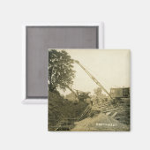 Aimant OPÉRATEUR DE CÂBLES D'EXPLOITATION DE CRANE DU Nor (Recto/Verso)