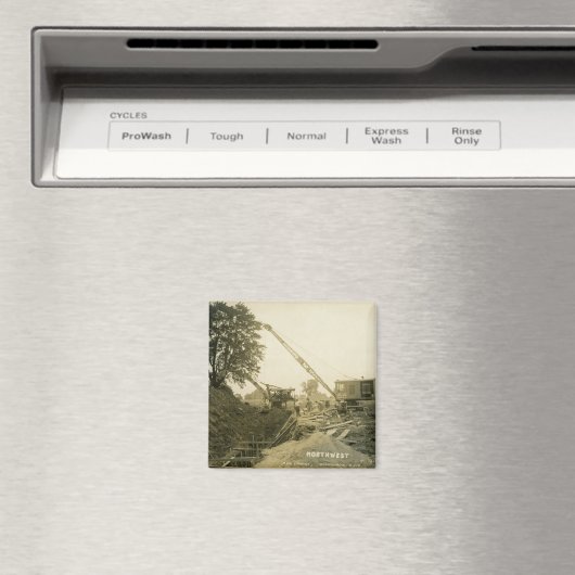 Aimant OPÉRATEUR DE CÂBLES D'EXPLOITATION DE CRANE DU Nor (In Situ (Lave-vaisselle))