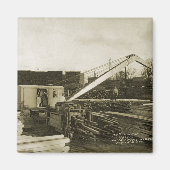 Aimant OPÉRATEUR DE CÂBLES D'EXPLOITATION DE CRANE DU Nor (Devant)