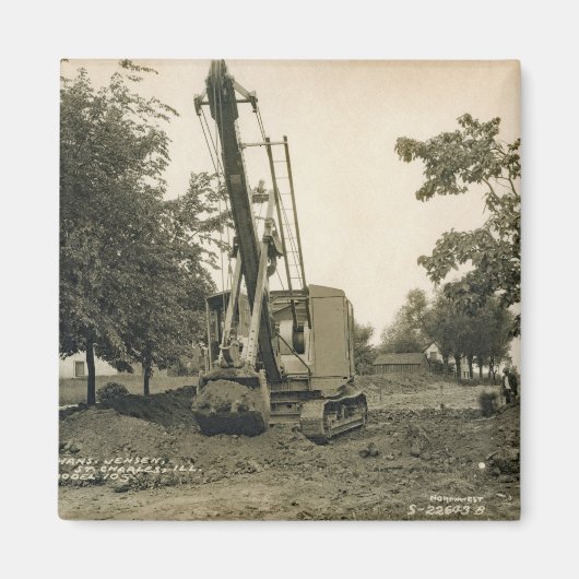 Aimant OPÉRATEUR DE CÂBLES D'EXPLOITATION DE CRANE DU Nor (Devant)