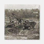 Aimant OPÉRATEUR DE CÂBLES D'EXPLOITATION DE CRANE DU Nor (Devant)