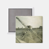 Aimant OPÉRATEUR DE CÂBLES D'EXPLOITATION DE CRANE DU Nor (Recto/Verso)