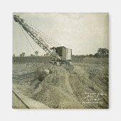 Aimant OPÉRATEUR DE CÂBLES D'EXPLOITATION DE CRANE DU Nor (Devant)