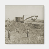 Aimant OPÉRATEUR DE CÂBLES D'EXPLOITATION DE CRANE DU Nor (Devant)