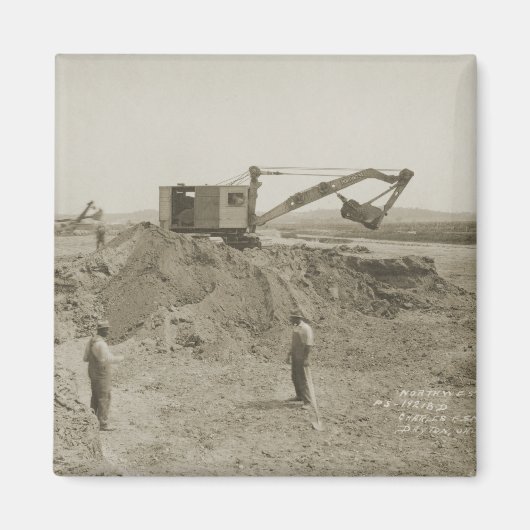 Aimant OPÉRATEUR DE CÂBLES D'EXPLOITATION DE CRANE DU Nor (Devant)