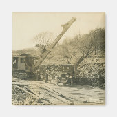 Aimant OPÉRATEUR DE CÂBLES D'EXPLOITATION DE CRANE DU Nor (Devant)