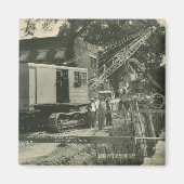 Aimant OPÉRATEUR DE CÂBLES D'EXPLOITATION DE CRANE DU Nor (Devant)