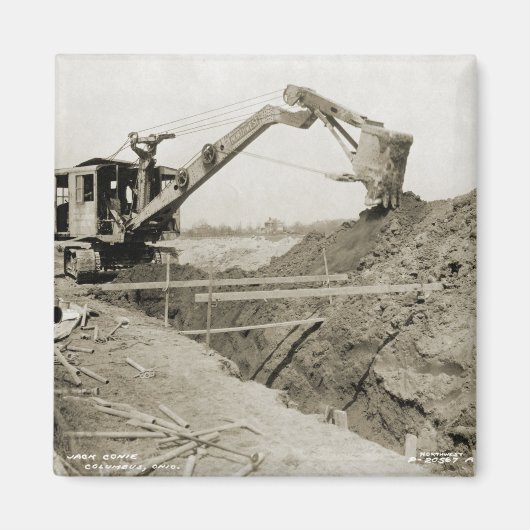 Aimant OPÉRATEUR DE CÂBLES D'EXPLOITATION DE CRANE DU Nor (Devant)