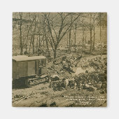 Aimant OPÉRATEUR DE CÂBLES D'EXPLOITATION DE CRANE Nord-O (Devant)