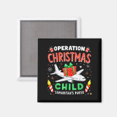 Aimant Opération Enfant de Noël Sac à main des Samaritain (Recto/Verso)