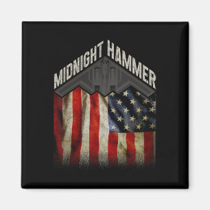 Aimant Opération Midnight Hammer - Drapeau Usa Midnight H