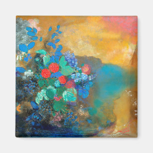 Aimant Ophélie parmi les Fleurs, Redon