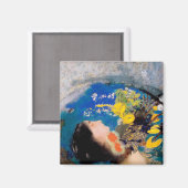 Aimant Ophélie, Redon (Recto/Verso)