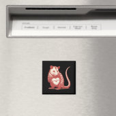 Aimant Opossum drôle absolument pas graphique de la Saint (In Situ (Lave-vaisselle))