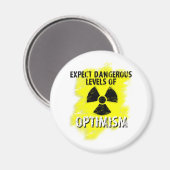Aimant Optimisme dangereux (Recto/Verso)