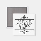 Aimant Optimus Magister Bonus Liber (Recto/Verso)
