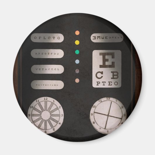 Aimant Optométriste - Confusion Optique (Devant)