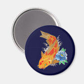 Aimant OPUS CHANGEABLE Japonais Koi poisson (Recto/Verso)