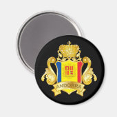 Aimant Or Andorre (Recto/Verso)