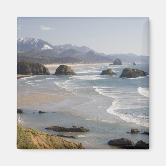 Aimant OR, côte de l'Oregon, Ecola State Park, Crescent (Devant)