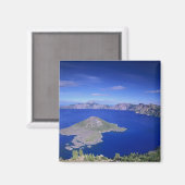Aimant OR, Crater Lake NP, Wizard Island et Crater (Recto/Verso)
