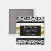 Aimant or Enregistrer l'aimant de date (Recto/Verso)