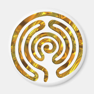 Aimant OR Labyrinthe faites votre propre arrière - plan