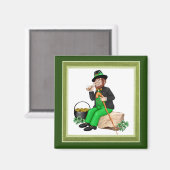 Aimant Or Leprechaun (Recto/Verso)