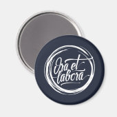 Aimant Ora et labora (Recto/Verso)