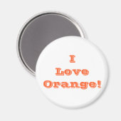 Aimant Orange (Recto/Verso)