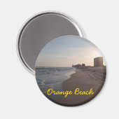 aimant Orange Beach (Recto/Verso)