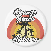 Aimant Orange Beach, Alabama (Devant)